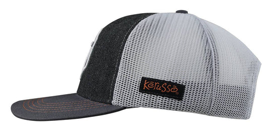 Show the world what you’re made of in this classic “Cross” Cap by Kerusso. God sent His only Son, Jesus Christ, to die on the cross in exchange for our sins. Jesus’ choice to give His life to purchase our forgiveness changed everything! We sell these at our Myrna, TN shop because we BELEIVE too!

Color: Grey/White with a hint of Orange around the Cross
100% Cotton Tweed front
100% Polyester mesh back * One size fits most