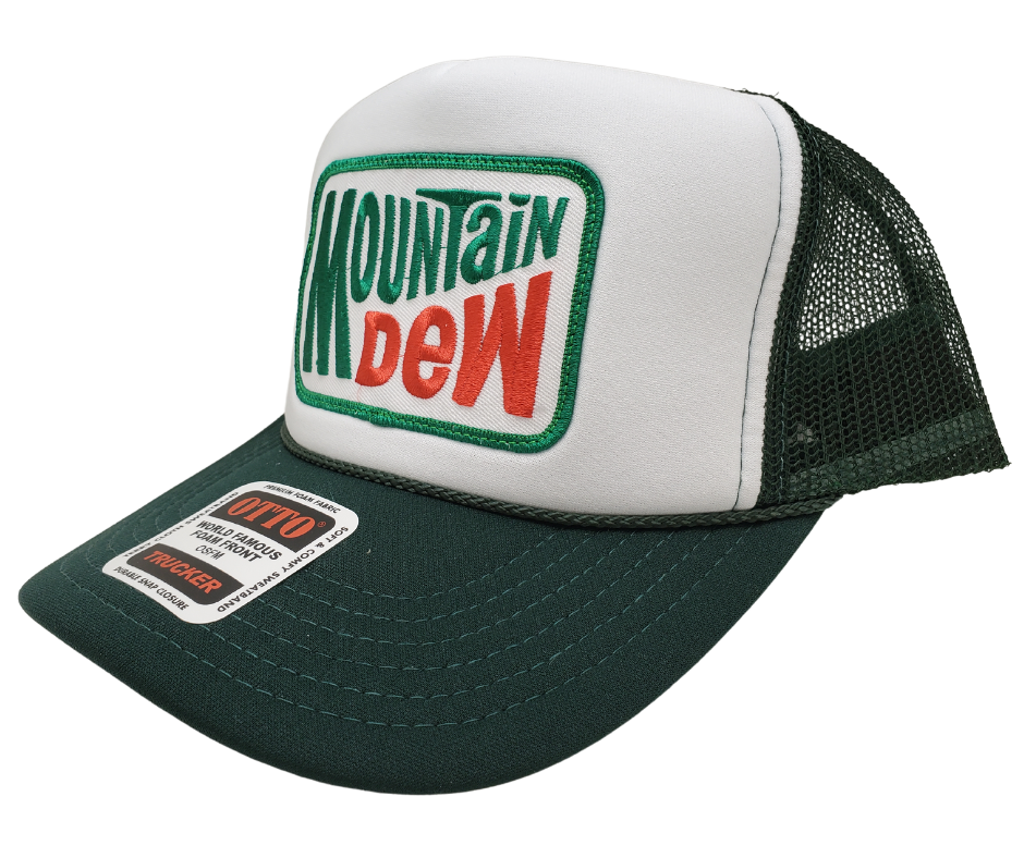 Vintage Mountain Dew Cap – Buckle and Hide Leather