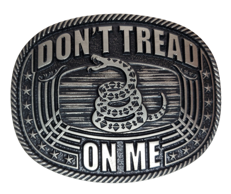 Don't Tread Gadsden Belt Buckle