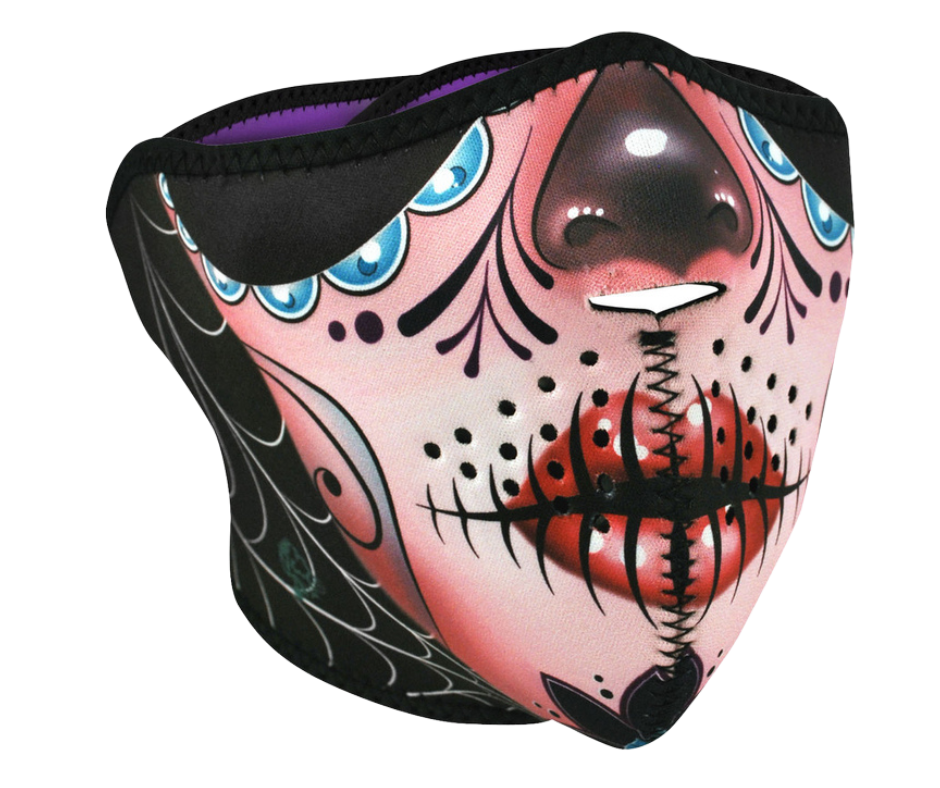 Half Neoprene Facemask 5 Styles – Buckle and Hide Leather LLC Half Neoprene Facemask 5 Styles – Buckle and Hide Leather LLC
