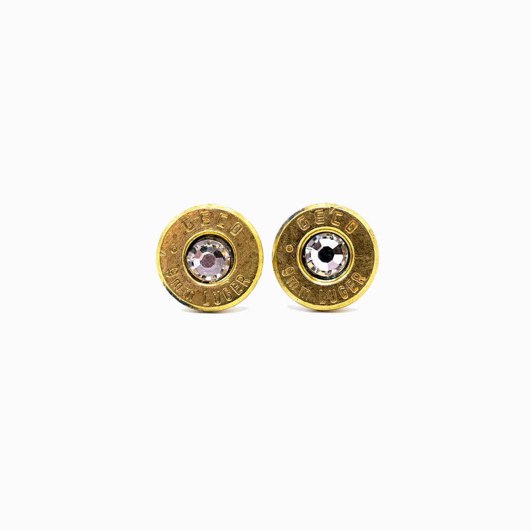 9mm French Hook &amp; Stud Swarovski Earrings