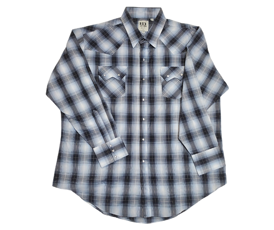 Ely Cattlemen LS Plaid Western Shirt  CLOSEOUT!