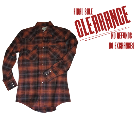 Ely Heavy Flannel Shirt CLOSEOUT!