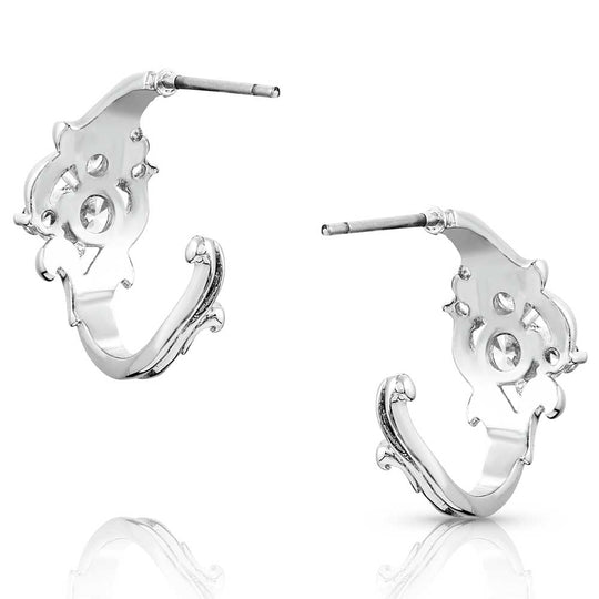 Ice Flower Earrings
