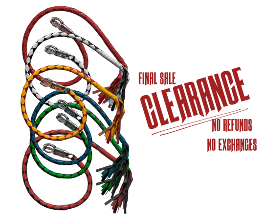 Leather Get Back Whip  CLOSEOUT!