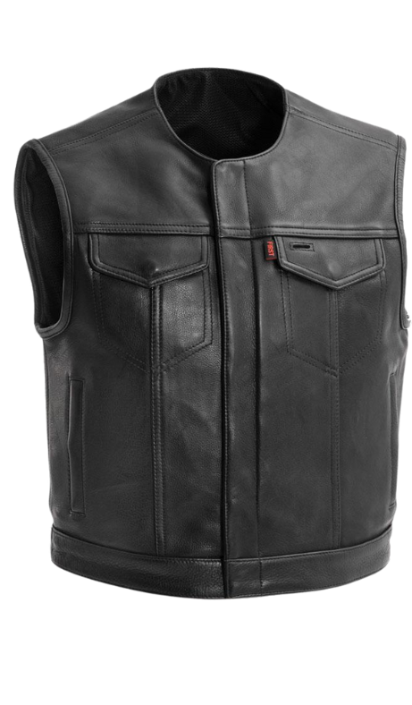 Lowside Leather Club Vest CLOSEOUT!! by First Mfg.