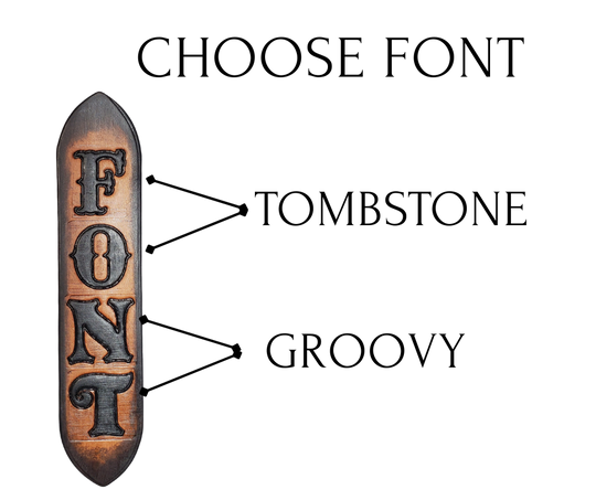 Name font option