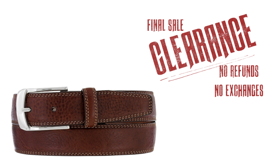 Brighton Ventura Belt- Size 44 Brown