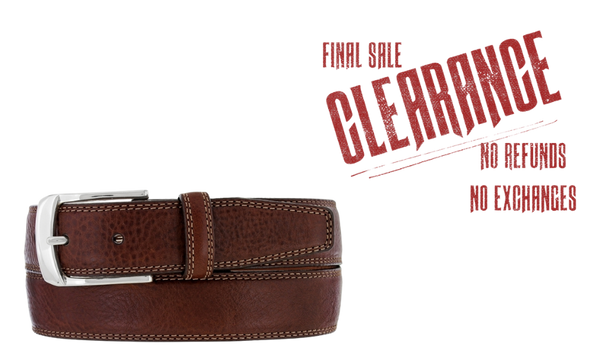 Ventura Classic Leather Dress Belt by Brighton CLOSEOUT! ONLY