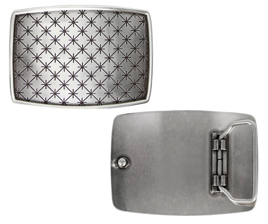 The math mean (average) is found by adding values and dividing by the number of values, and the geometric mean finds the nth root of the product of n values. But hey, forget the math - check out this hip buckle that goes with any outfit. Fits 1 1/2" belts. Its Geo design will complement all your fashion choices. Available at our shop in Smyrna, TN just a short geometric jaunt from downtown Nashville!