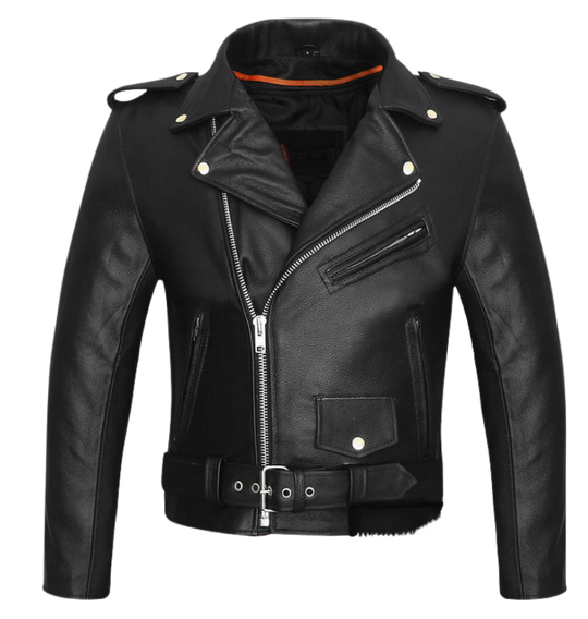 Mens Classic MC Style Jacket