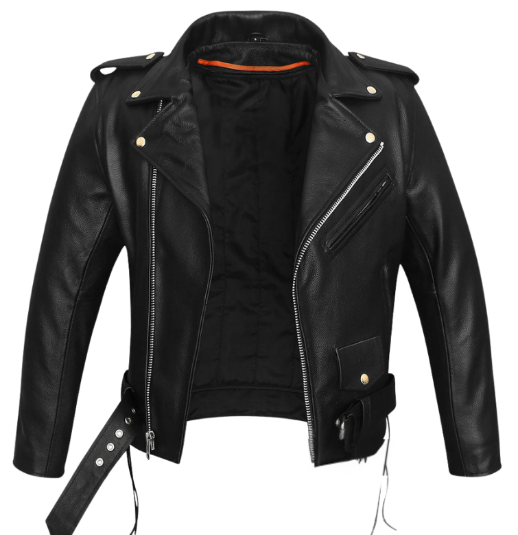 Mens Classic MC Style Jacket