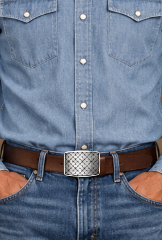 The Geometric Belt Buckle