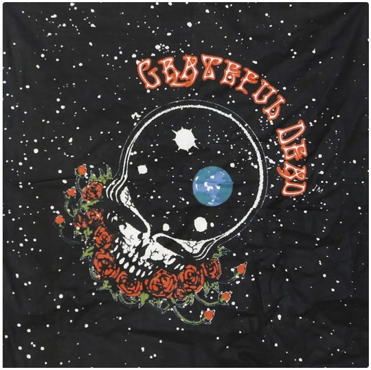 Grateful Dead Space bandana. Fully licensed by Grateful Dead productions. The Grateful Dead are the psychedelic era&