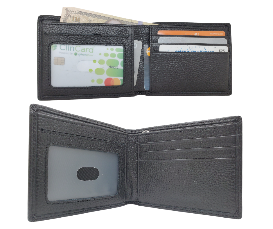 The Willy Bifold Chain Wallet gets you ready for the long ride or a short to bike night. Carry all of your necessary cards and cash wrapped up in soft leather with the Willy style skull Concho on the outside right corner. Unlike our other Chain wallets you can CHOOSE a basic chain OR no Chain. Available in our Smyrna, TN shop not far from Murfreesboro.