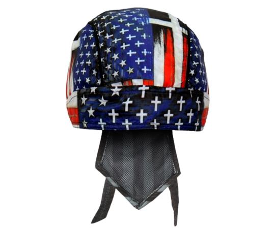 Whether you're hitting the road for a joyride on your motorcycle, getting together with your club, or just need some UV protection and sweat control, Premium doo rag head wraps are just what you need! Put on your new headwrap bandana while you run errands or handle some yard work.&nbsp; Represent your unique style with our moisture wicking, mesh lined head wraps, showcasing bright, long lasting designs. Visit our Smyrna TN shop, conveniently located near downtown Nashville.&nbsp;