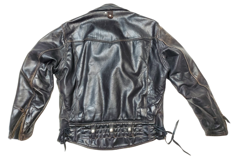 back view. Ross Langlitz first opened up shop in 1947, he never dreamed that the Langlitz name would grow to reach across the ocean. Today, Langlitz Leathers is a fully functioning shop in Portland. Available in our Smyrna, TN shop not far wild downtown Nashville.