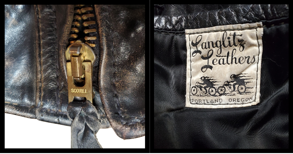 Side view. Ross Langlitz first opened up shop in 1947, he never dreamed that the Langlitz name would grow to reach across the ocean. Today, Langlitz Leathers is a fully functioning shop in Portland. Available in our Smyrna, TN shop not far wild downtown Nashville.