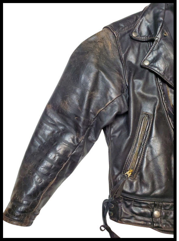 Side view. Ross Langlitz first opened up shop in 1947, he never dreamed that the Langlitz name would grow to reach across the ocean. Today, Langlitz Leathers is a fully functioning shop in Portland. Available in our Smyrna, TN shop not far wild downtown Nashville.