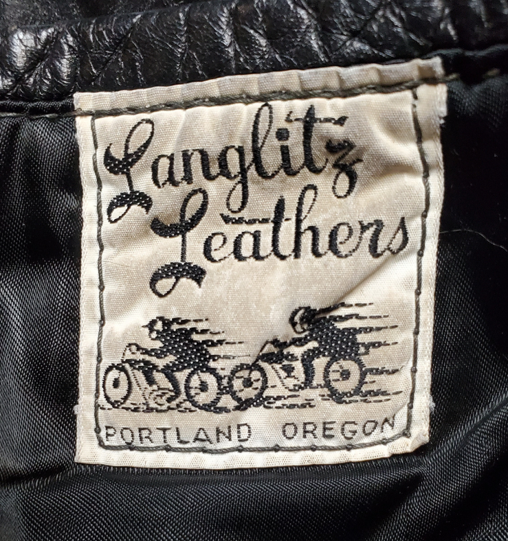 jacket label. Ross Langlitz first opened up shop in 1947, he never dreamed that the Langlitz name would grow to reach across the ocean. Today, Langlitz Leathers is a fully functioning shop in Portland. Available in our Smyrna, TN shop not far wild downtown Nashville.