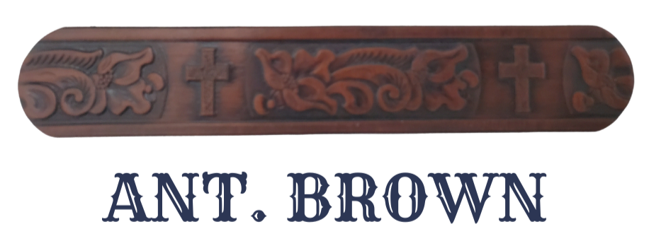 Named after the well known Bible verse...Choose this day whom you will serve! Experience a western-inspired flair with the "Joshua 24:15" Name Leather Belt. Featuring a striking floral pattern and Cross running along its length, you can even customize the name with up to 10 letters. Crafted from 1/8" thick leather and 1 1/2" wide, its Antiqued Solid Buckle Silver is attached with two snaps for an easy change. Take the next step and order yours online or visit our shop in Smyrna, TN, near Nashville.