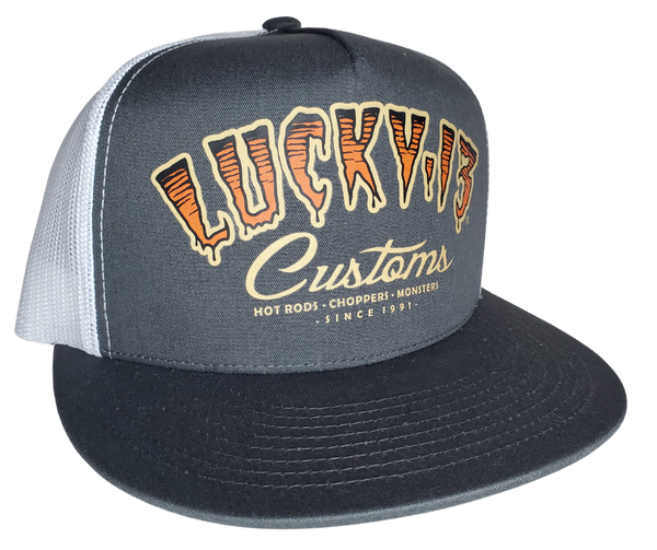 Lucky 13 Tiger Custom Cap – Buckle and Hide Leather