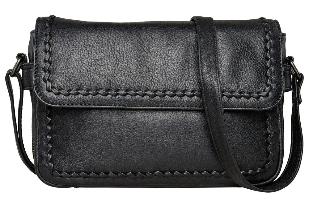 The Parker leather crossbody is constructed with soft leather. Stylish stitching highlights the front. This midsize crossbody is the ideal size for the lady on the go. The interior features an organizer with 4 credit card slots and 2 pen sleeves, a zippered pocket, and a leather key strap. The adjustable 3/4 “shoulder strap measures 30” -56” L x with a 12” - 26” drop. Get this at our Smyrna, TN shop not far from Murfreesboro.

Purse Dimensions: 10” L x 6.5 H x 3 D
