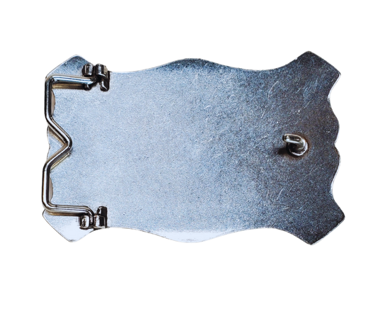 Embossed Leather Scroll insert
3d Longhorn and Stars
Fits 1 1/2" belts
Choose Black or Brown Leather insert
Limited stock at our Smyrna, TN store