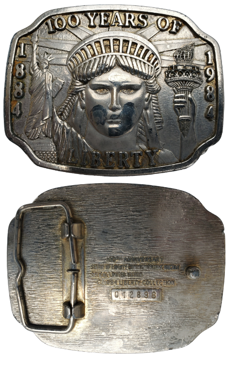 Vintage liberty belt buckle