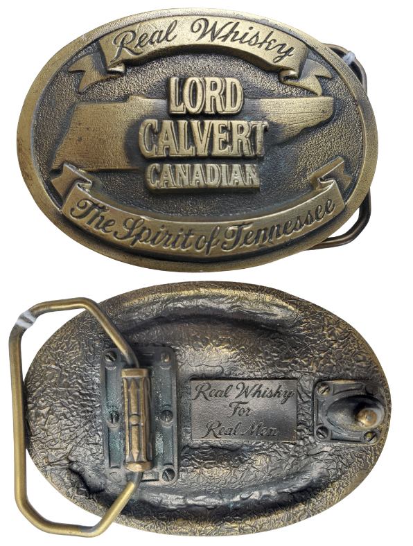 Vintage lord calvert belt buckle