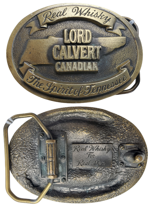 Vintage lord calvert belt buckle