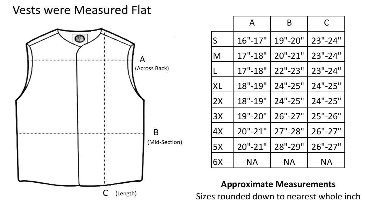 Lowrider Mesh Club Vest REDUCED! – Buckle and Hide Leather LLC