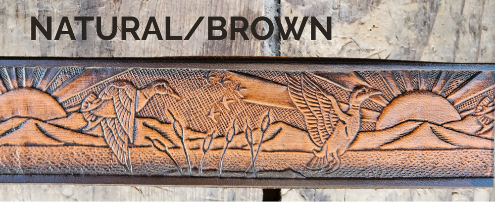The Mallard Leather Belt