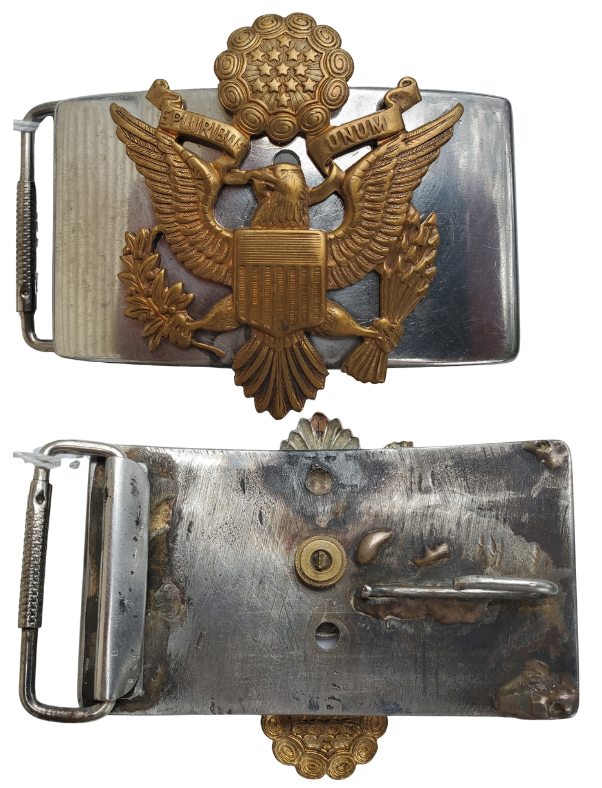 Vintage eagle marine belt buckle