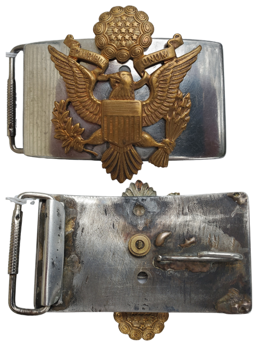 Vintage eagle marine belt buckle