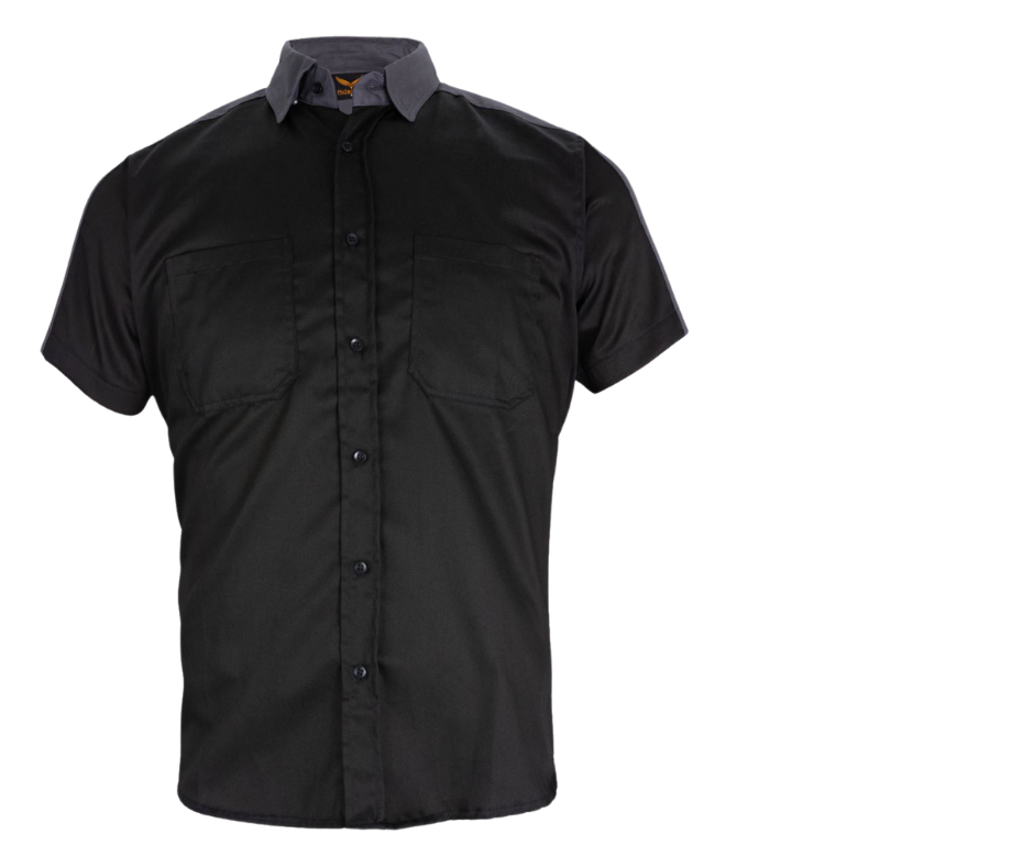 Mechanic Shirt with Reflective Stripe CLOSEOUT!