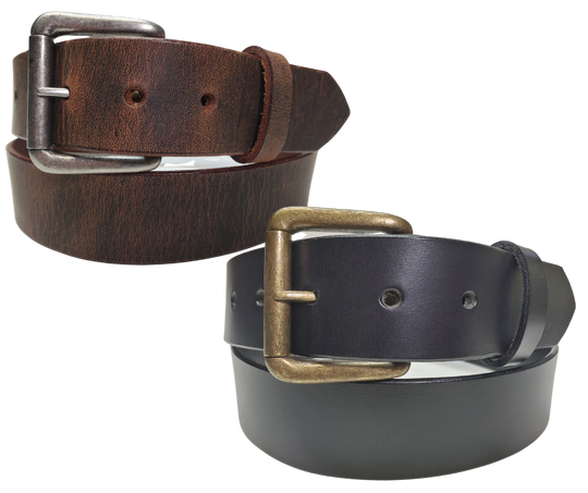 The Micromanager Leather Belt brings casual relaxation to your number-crunching workdays. Crafted from a single piece of 1/8" top grain leather, this belt features handy snaps for swapping buckles whenever the mood strikes. Watch our sizing video to nail the perfect fit! Available at our Smyrna shop, just a quick rideshare from Nashville hotspots – because even spreadsheet wizards deserve stylish accessories.