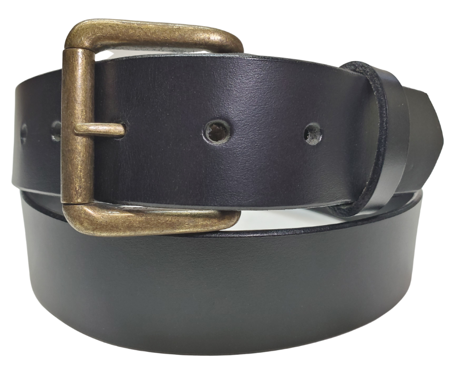 The Micromanager Leather Belt brings casual relaxation to your number-crunching workdays. Crafted from a single piece of 1/8" top grain leather, this belt features handy snaps for swapping buckles whenever the mood strikes. Watch our sizing video to nail the perfect fit! Available at our Smyrna shop, just a quick rideshare from Nashville hotspots – because even spreadsheet wizards deserve stylish accessories.