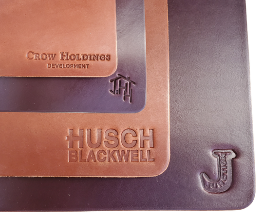 Let us put your LOGO/EVENT on Leather!