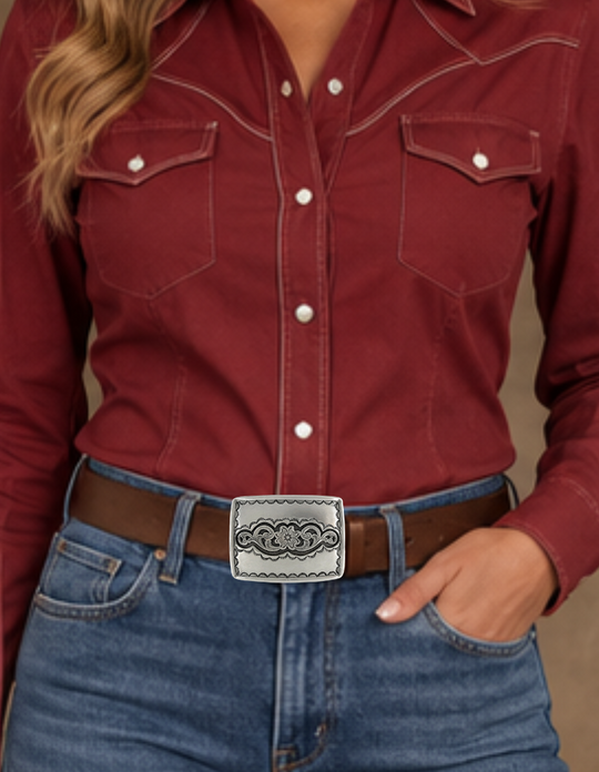"The Navajo" Belt Buckle