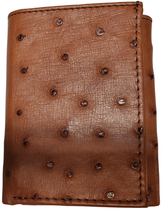Made from authentic Cognac Ostrich leather, this bi-fold wallet blends classic western flair with luxurious materials that turn heads. The Stetson name guarantees top-notch craftsmanship and meticulous detail. It offers 6 card slots, 3 hidden pockets underneath, and a spacious leather-lined cash compartment. Available now at our Smyrna, TN store, just a short drive from downtown Nashville. Proudly made in Mexico.