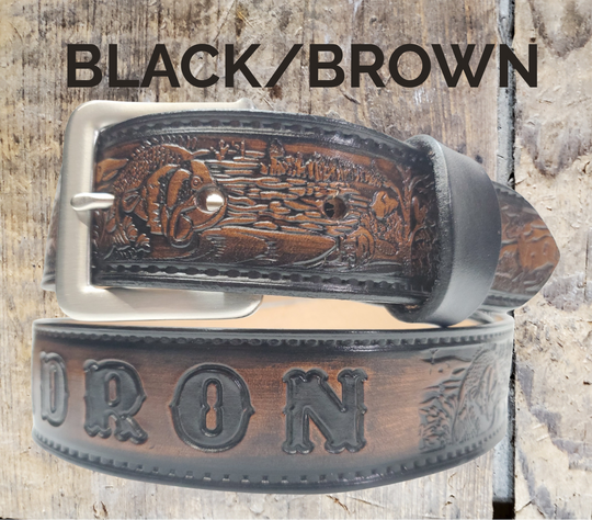 Outdoorsman  BLACK BROWN BELT