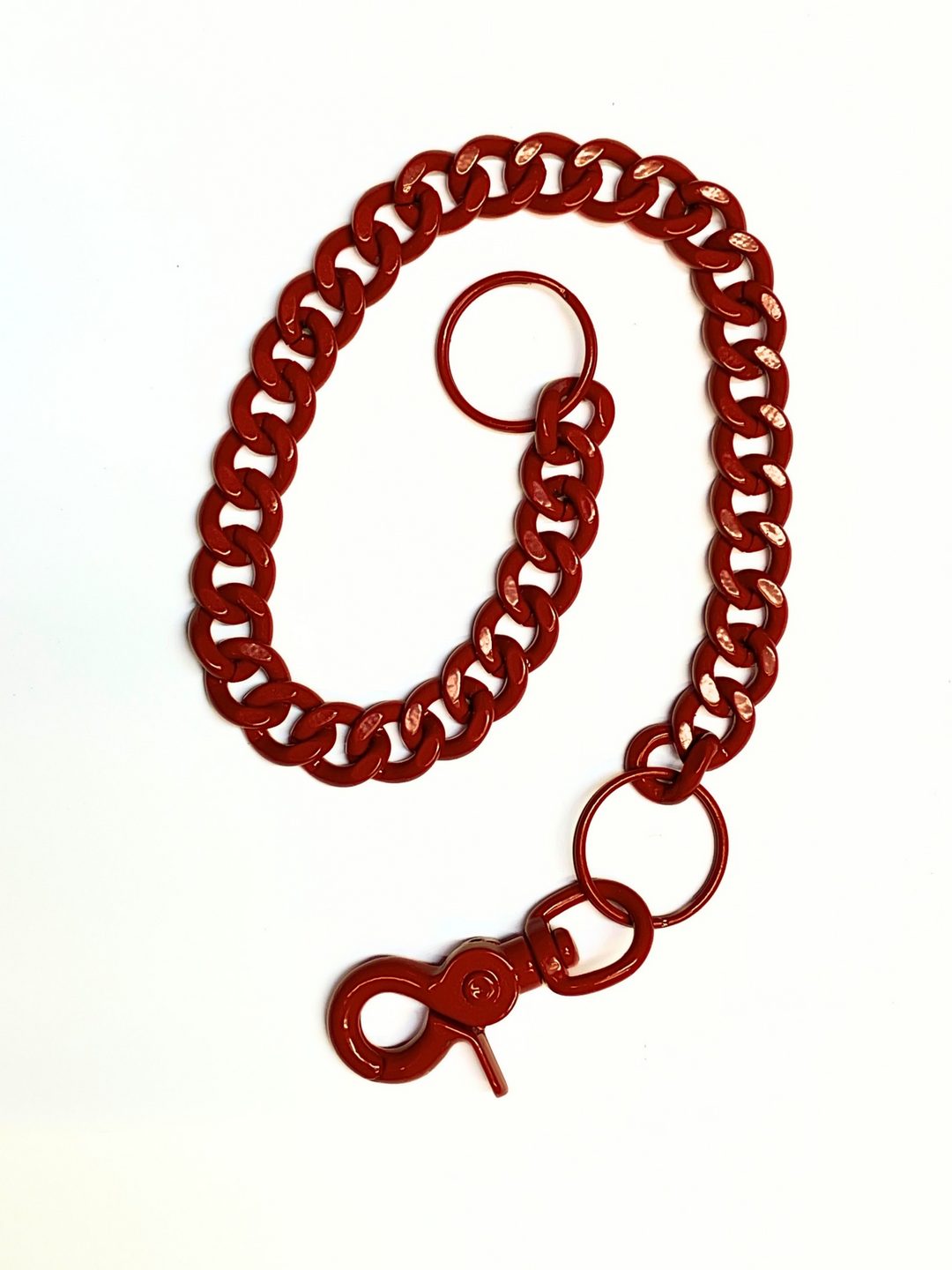 "The Dresser" Powder Coated Wallet Chain 15" or 30"