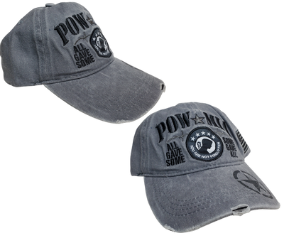 Join a proud legacy of freedom and brave sacrifice and show your support for the U.S. troops with a POW MIA hat, with the iconic American flag and famous slogan, "Some gave all". Make the 20-minute drive from Nashville to our Smyrna,TN shop and pick yours up today! 