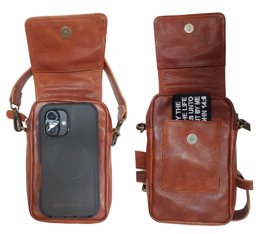 The Jackie Crossbody Purse is the perfect companion for carrying just the essentials - phone, driver's license, and debit card. With an adjustable strap, 2 external zippered pockets, and inner card slots, this bag is both functional and convenient. Available now at our store in Smyrna, TN! Choose from 3 colors.