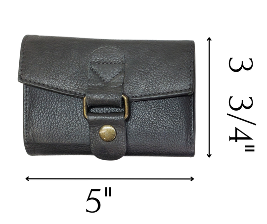 If you're looking for a wallet that fits your needs perfectly, the Olivia might be the one. It's the right size with 5 slots for cards, an I.D. pocket, and 2 additional slots. Plus, it even has a snap strap for added convenience. Perfect for smaller handbags and available in 5 colors. Visit our Smyrna, TN store for a test drive - just a short rideshare away from Franklin!