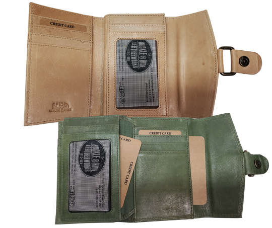 If you're looking for a wallet that fits your needs perfectly, the Olivia might be the one. It's the right size with 5 slots for cards, an I.D. pocket, and 2 additional slots. Plus, it even has a snap strap for added convenience. Perfect for smaller handbags and available in 4 colors. Visit our Smyrna, TN store for a test drive - just a short rideshare away from Franklin!