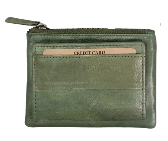Looking to simplify your life? The "Carter" Coin Pouch Wallet might be just the ticket. It has just the right number of card slots, an ID slot, and a zippered pouch for your little extras and coins. The size is perfect for front pockets, and it even has RFID security. Come visit our shop in Smyrna, TN and put your minimalist skills to the test!