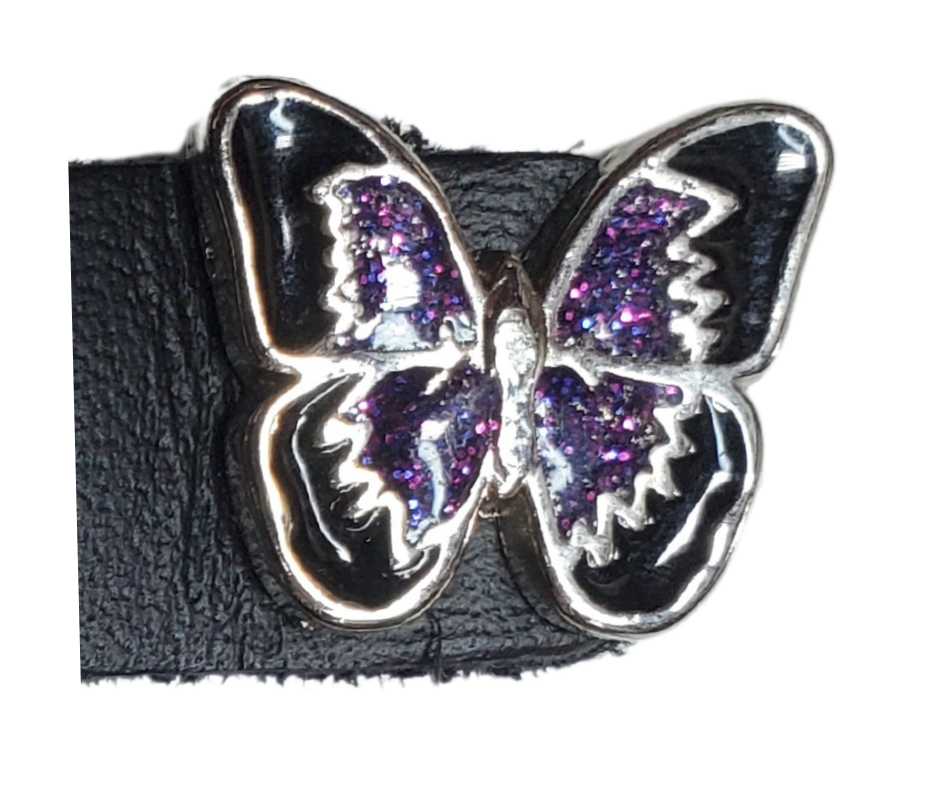 Vest Chains...a great accessory for your vest. Sure they look great but they offer some great options for your riding. In our experience most folks will use at least 2 but some will go with more, it's your choice. These options are the basic chrome plated double chain with leather ends (with exception of Single Chain). The average length is approx. 4"- 4 1/2" long. Snaps are attached with a leather folded part. Please note the ladies vests snap opposite side to the men. Each Sold Individually. 