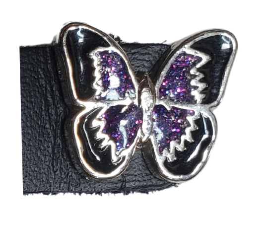 Vest Chains...a great accessory for your vest. Sure they look great but they offer some great options for your riding. In our experience most folks will use at least 2 but some will go with more, it's your choice. These options are the basic chrome plated double chain with leather ends (with exception of Single Chain). The average length is approx. 4"- 4 1/2" long. Snaps are attached with a leather folded part. Please note the ladies vests snap opposite side to the men. Each Sold Individually. 